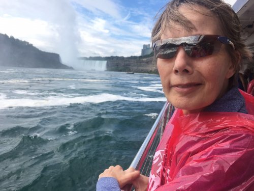 Op een boot naar Niagara Falls